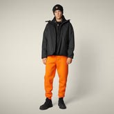 Giacca con cappuccio uomo Horizon nero - Protech High performance | Save The Duck