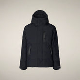 Men's Parka Makalu in Black - Protech High performance | Save The Duck