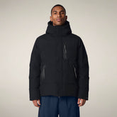 Men's Parka Makalu in Black | Save The Duck
