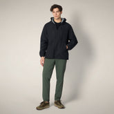 Giacca impermeabile uomo Zack nero | Save The Duck