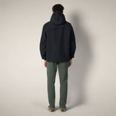 Giacca impermeabile uomo Zack nero | Save The Duck