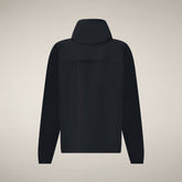 Giacca impermeabile uomo Zack nero | Save The Duck