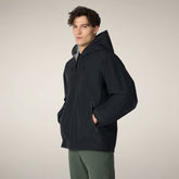 Giacca impermeabile uomo Zack nero | Save The Duck