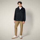 Giacca impermeabile uomo Vic nero | Save The Duck