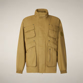 Giacca impermeabile uomo Vic marrone cannella | Save The Duck