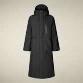 Impermeabile donna Pauline nero - Pro-Tech Donna | Save The Duck