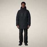 Parka uomo Everest nero - Prodotti | Save The Duck