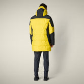 Parka uomo animal free Everest giallo - Protech High performance | Save The Duck