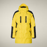 Parka uomo animal free Everest giallo - Protech High performance | Save The Duck