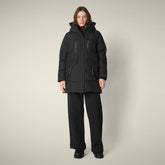 Parka donna animal free K2 nero - Pro-Tech Donna | Save The Duck