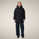 Women's Parka K2 in Black | Save The Duck