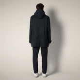 Men's Raincoat Ned in Black | Save The Duck