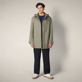 Impermeabile uomo Ned beige polvere | Save The Duck