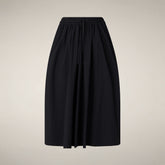 Gonna midi donna Jana nero - ASAP | Save The Duck