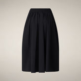 Gonna midi donna Jana nero - ASAP | Save The Duck