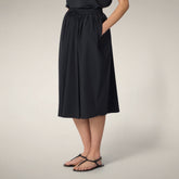 Gonna midi donna Jana nero - ASAP | Save The Duck