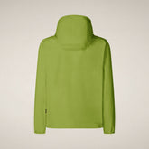 Veste à capuche Zayn vert citron pour homme | Save The Duck
