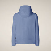 Men's Hooded Jacket Zayn in Cornflower Blue | Save The Duck