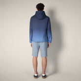 Herrenjacke Wes mit Kapuze in Marineblauem Farbverlauf | Save The Duck