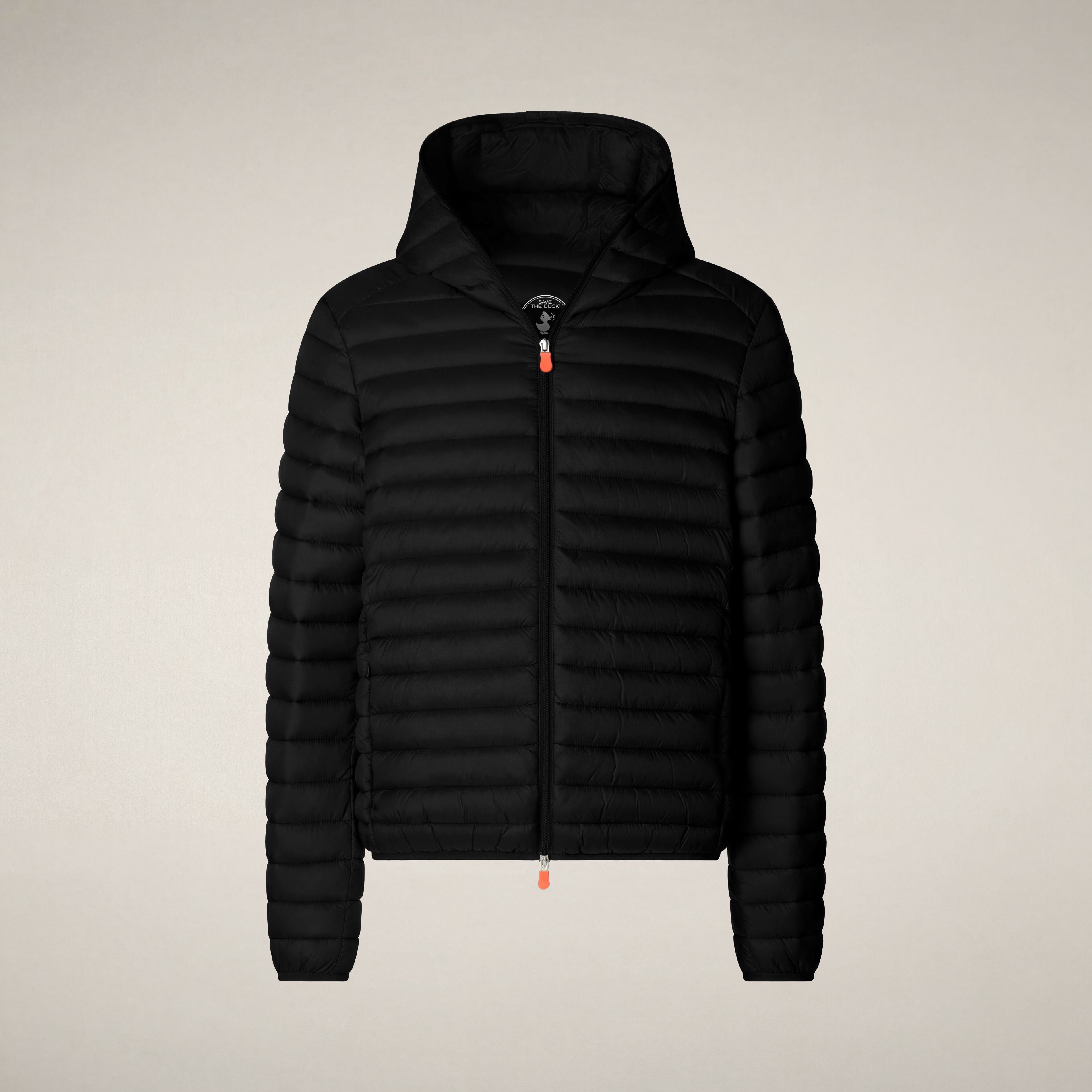 Men's puffer jacket Donald in black