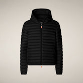 Piumino animal free con cappuccio uomo Donald Nero | Save The Duck