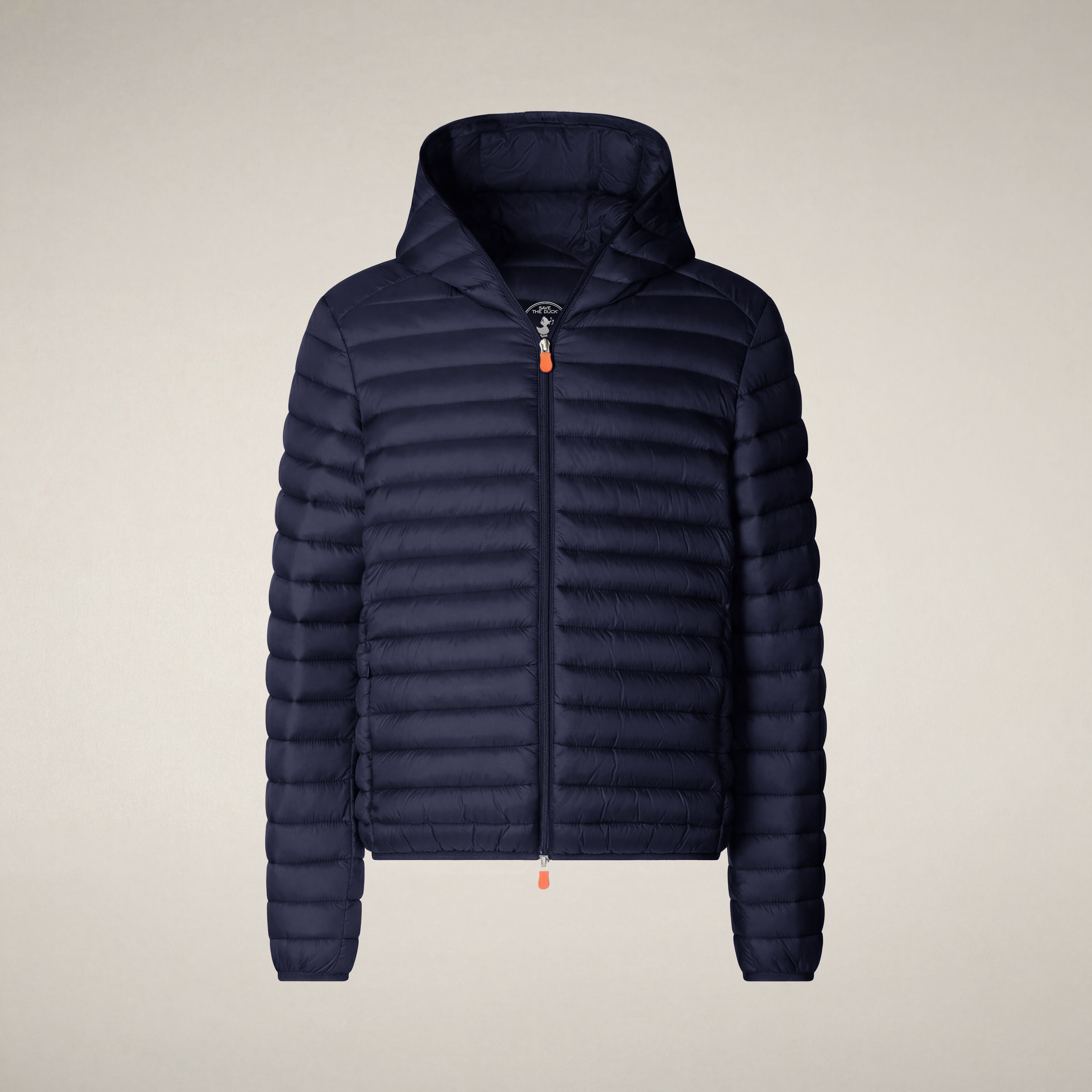 Men's puffer jacket Donald in navy blue