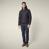 Piumino uomo animal-free Donald grigio nero - Icons Uomo | Save The Duck