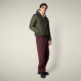 Piumino uomo animal-free Donald verde terra - Icons Uomo | Save The Duck