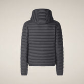 Doudoune Donald gris orage pour homme | Save The Duck