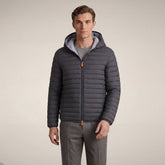 Doudoune Donald gris orage pour homme | Save The Duck