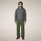 Herren-Steppjacke Donald in Anthrazitgrau - Preview FW26 Man | Save The Duck