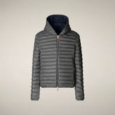 Herren-Steppjacke Donald in Anthrazitgrau - Preview FW26 Man | Save The Duck
