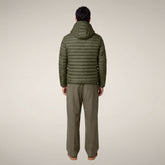 Piumino uomo Donald verde terra | Save The Duck
