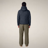 Herren-Steppjacke Donald in Blau-Schwarz | Save The Duck