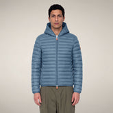 Piumino uomo Donald blu delfino | Save The Duck