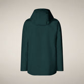 Giacca impermeabile donna Dawa verde lucertola | Save The Duck