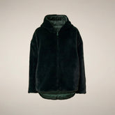 Damen-Wendejacke Davina in Nori-Grün - Produkte | Save The Duck