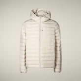 Piumino animal free uomo Juncus beige chiaro - Icons Uomo | Save The Duck