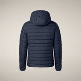 Men's Puffer Jacket Juncus in Blue Black | Save The Duck