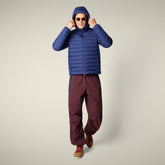 Piumino animal free uomo Juncus blu eclipse - Icons Uomo | Save The Duck