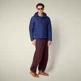 Piumino animal free uomo Juncus blu eclipse - Icons Uomo | Save The Duck