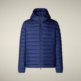 Piumino animal free uomo Juncus blu eclipse - Icons Uomo | Save The Duck