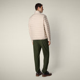 Piumino uomo animal free Erion beige chiaro - Icons Uomo | Save The Duck