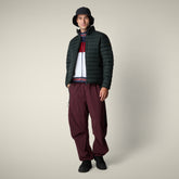 Piumino animal free uomo Erion verde nero - Icons Uomo | Save The Duck