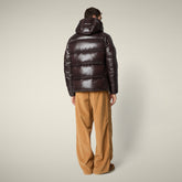 Piumino uomo animal-free Edgard marrone nero - Icons Uomo | Save The Duck