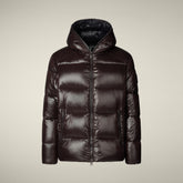 Piumino uomo animal-free Edgard marrone nero - Icons Uomo | Save The Duck