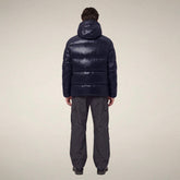 Doudoune Edgard bleu nuit pour homme | Save The Duck