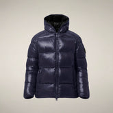 Doudoune Edgard bleu nuit pour homme | Save The Duck