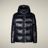 Piumino uomo animal-free Edgard blu nero - Icons Uomo | Save The Duck