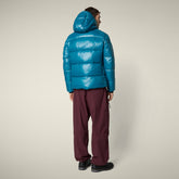 Doudoune animal-free Edgard bleu horizon pour homme | Save The Duck